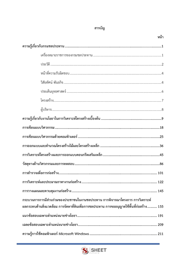 แนวข้อสอบ นายช่างโยธาปฏิบัติงาน กรมชลประทาน 2567
