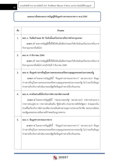 แนวข้อสอบ นักวิชาการตรวจสอบภายในปฏิบัติการ กรมปศุสัตว์ 2568