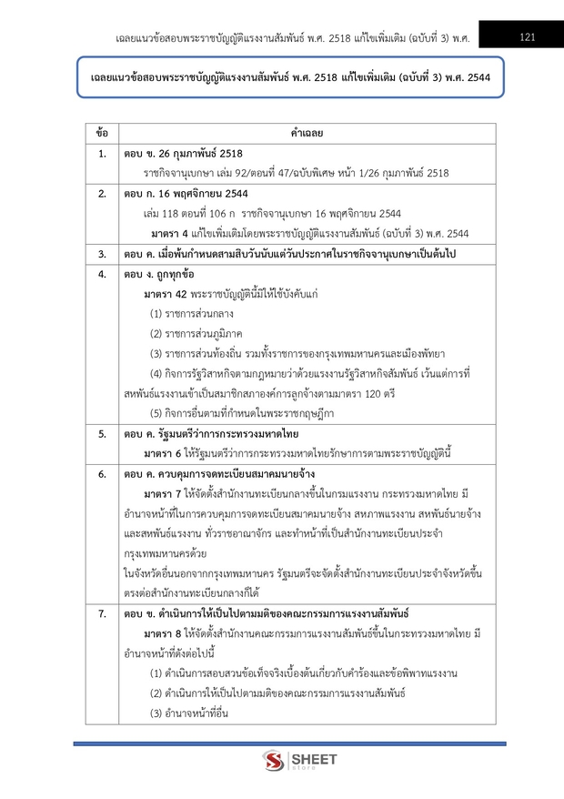 แนวข้อสอบ นักวิชาการแรงงานปฏิบัติการ กรมสวัสดิการ 2568