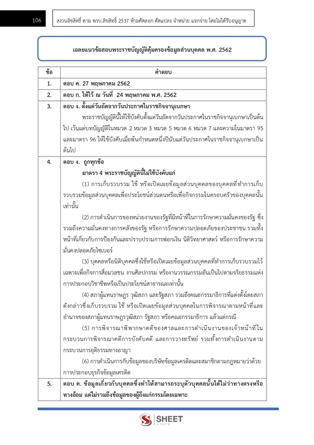 แนวข้อสอบ นักวิชาการยุติธรรม สำนักงานกองทุนยุติธรรม 2568
