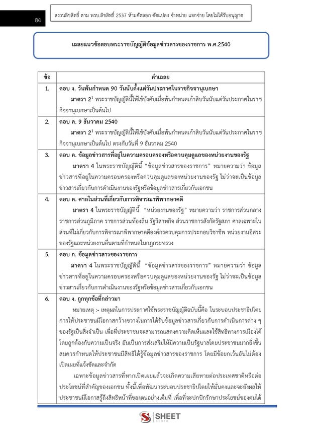แนวข้อสอบ นักวิชาการคอมพิวเตอร์ปฏิบัติการ สำนักงาน กกต 2568